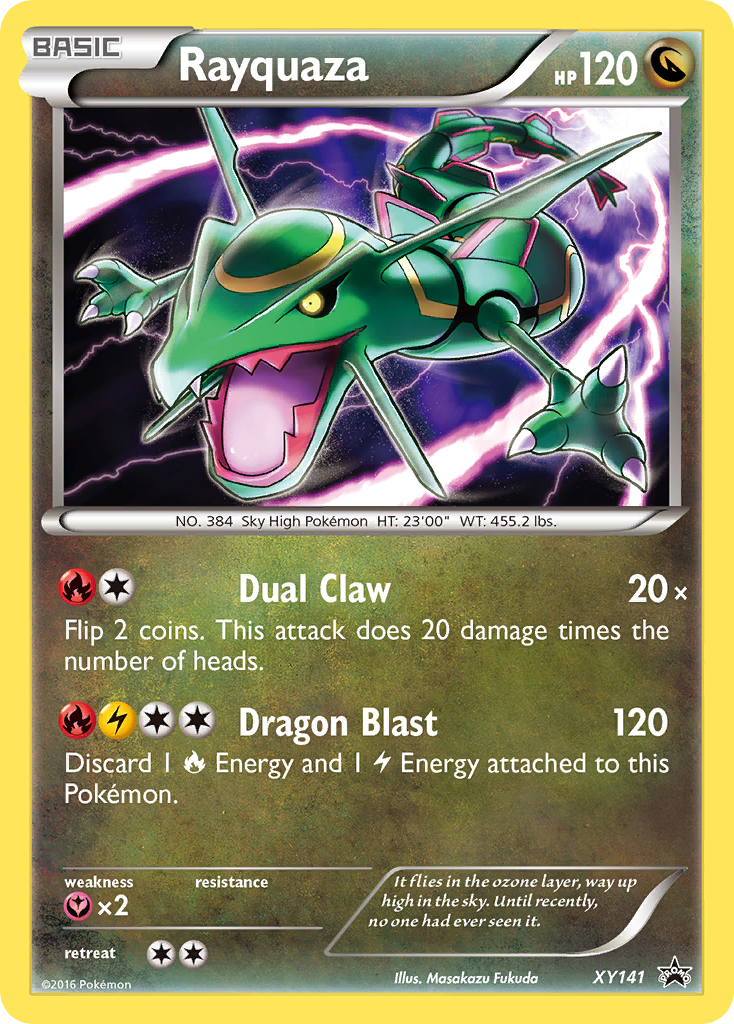 Rayquaza (XY141) [XY: Black Star Promos] | Odin's Place