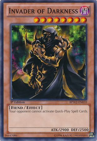 Invader of Darkness [BPW2-EN010] Common | Odin's Place