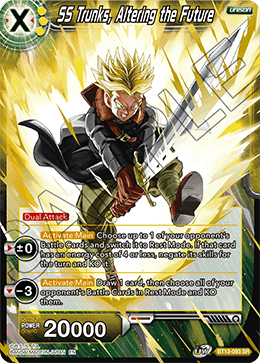 SS Trunks, Altering the Future (BT13-093) [Supreme Rivalry] | Odin's Place