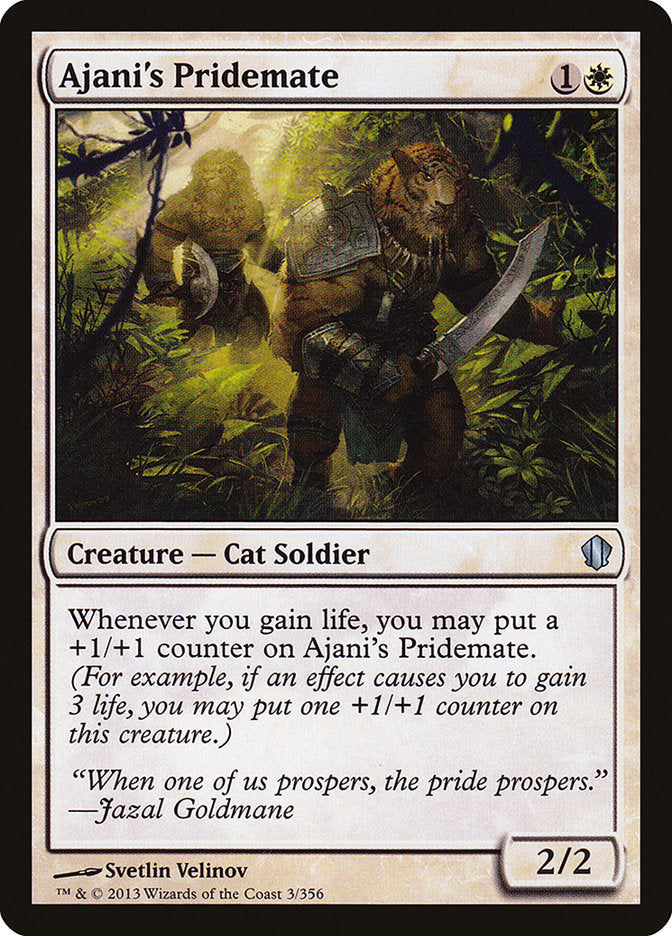 Ajani's Pridemate (3) [Commander 2013] | Odin's Place