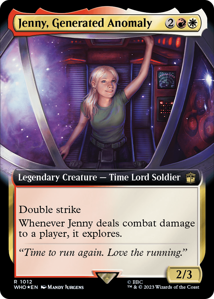 Jenny, Generated Anomaly (Extended Art) (Surge Foil) [Doctor Who] | Odin's Place