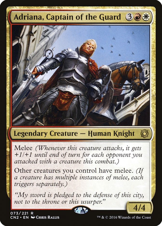 Adriana, Captain of the Guard (73) [Conspiracy: Take the Crown] | Odin's Place