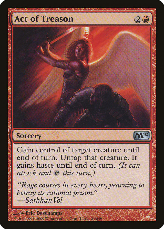Act of Treason (124) [Magic 2010] | Odin's Place