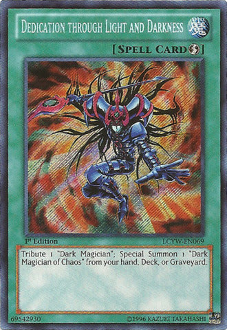 Dedication through Light and Darkness [LCYW-EN069] Secret Rare | Odin's Place