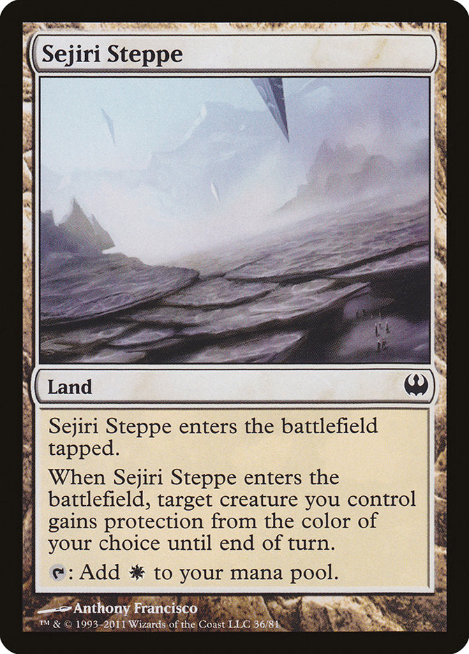 Sejiri Steppe (36) [Duel Decks: Knights vs. Dragons] | Odin's Place