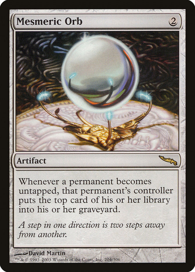 Mesmeric Orb (204) [Mirrodin] | Odin's Place