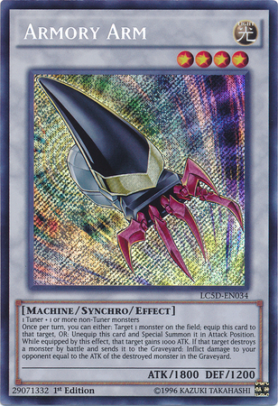 Armory Arm [LC5D-EN034] Secret Rare | Odin's Place