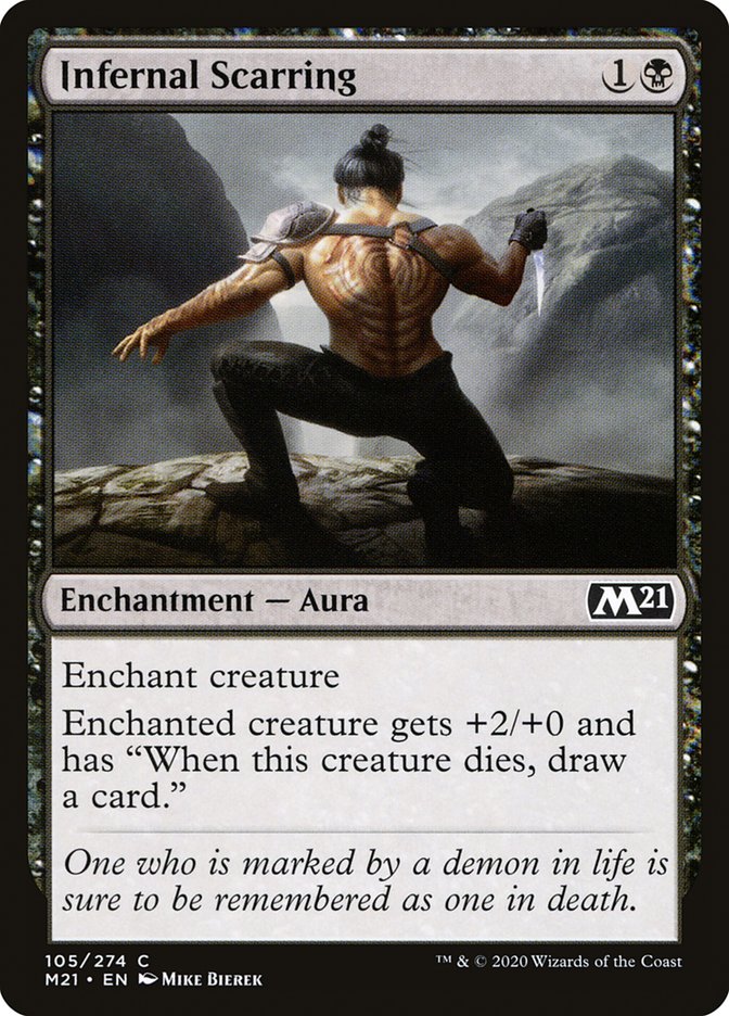 Infernal Scarring [Core Set 2021] | Odin's Place