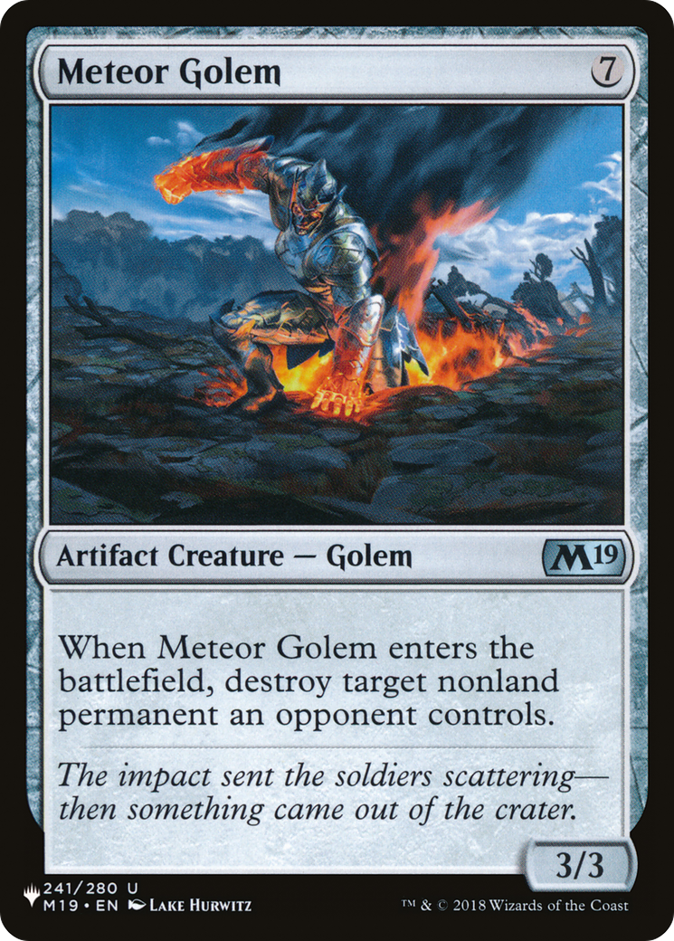 Meteor Golem [Secret Lair: From Cute to Brute] | Odin's Place