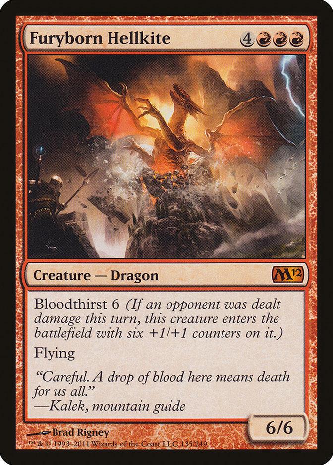Furyborn Hellkite (135) [Magic 2012] | Odin's Place