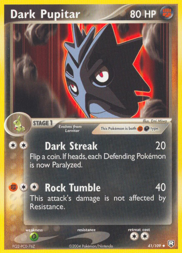 Dark Pupitar (41/109) [EX: Team Rocket Returns] | Odin's Place