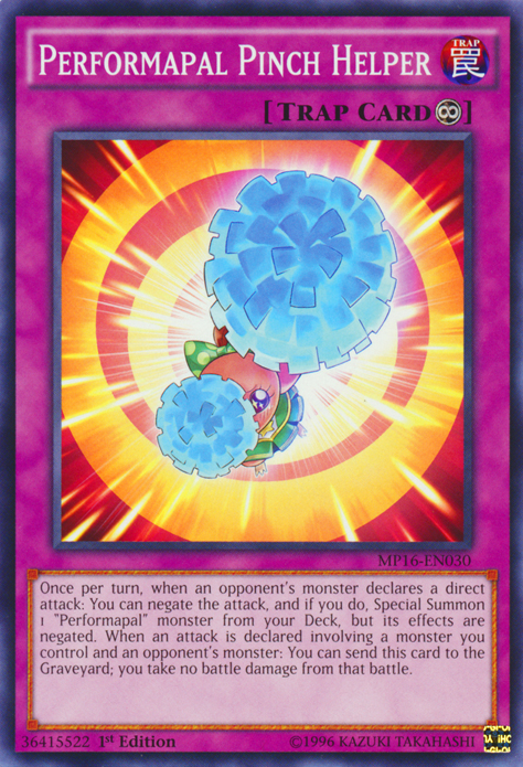 Performapal Pinch Helper [MP16-EN030] Common | Odin's Place