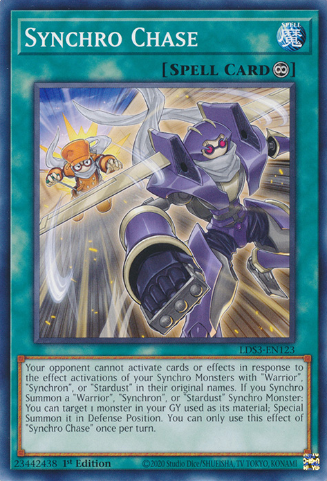 Synchro Chase [LDS3-EN123] Common | Odin's Place