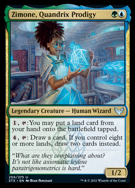 Zimone, Quandrix Prodigy [Strixhaven: School of Mages] | Odin's Place