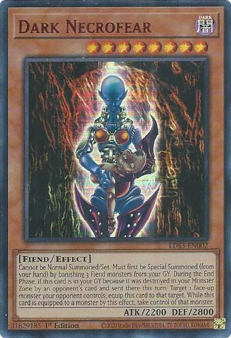 Dark Necrofear (Red) [LDS3-EN002] Ultra Rare | Odin's Place