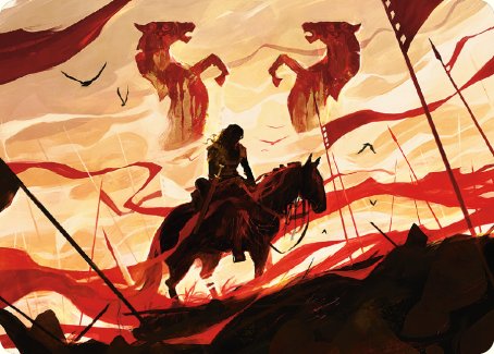 Merry, Esquire of Rohan Art Card [The Lord of the Rings: Tales of Middle-earth Art Series] | Odin's Place