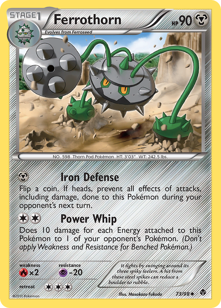 Ferrothorn (73/98) [Black & White: Emerging Powers] | Odin's Place
