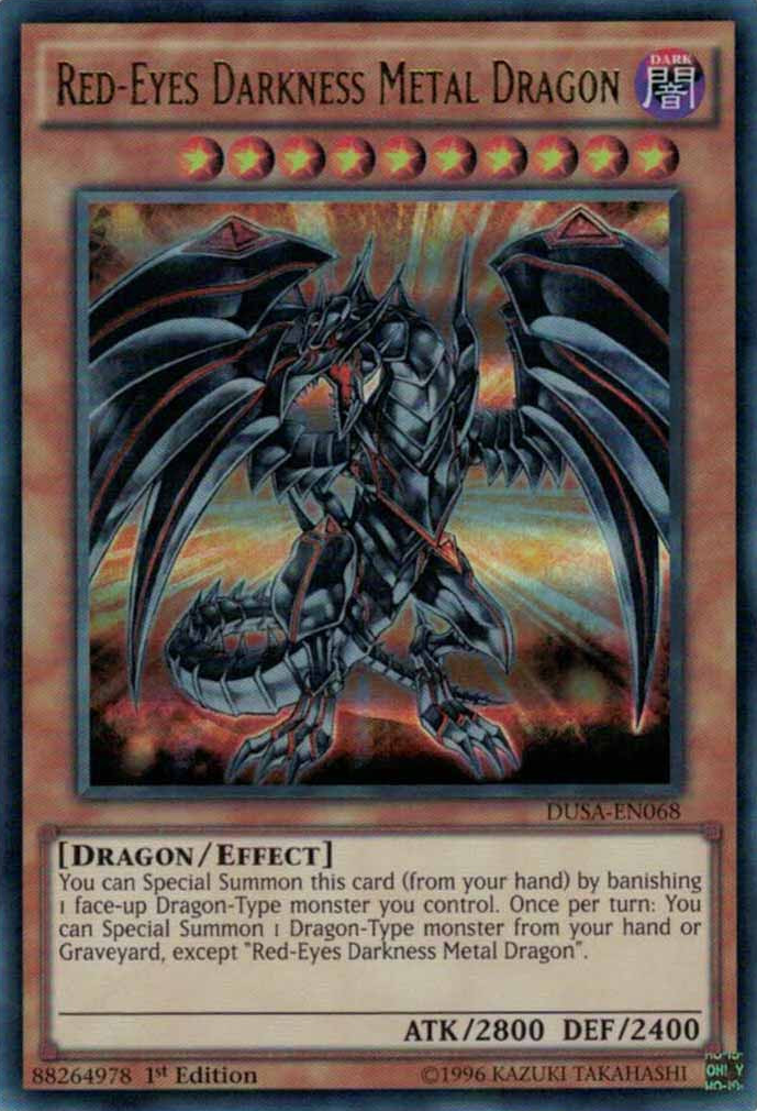 Red-Eyes Darkness Metal Dragon [DUSA-EN068] Ultra Rare | Odin's Place