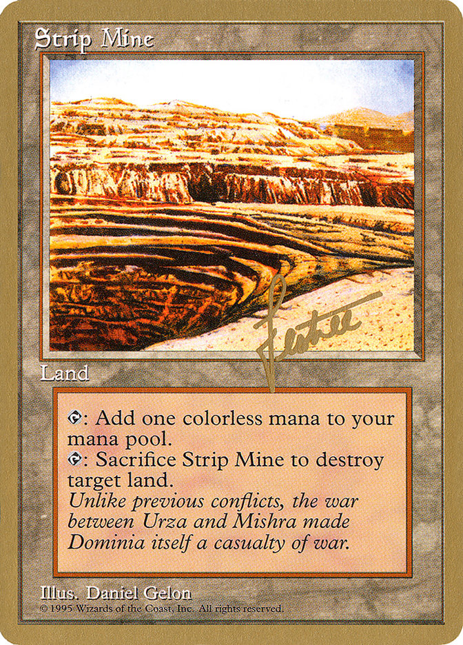 Strip Mine (Bertrand Lestree) [Pro Tour Collector Set] | Odin's Place