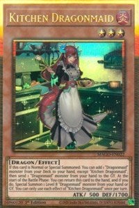 Kitchen Dragonmaid [MAGO-EN022] Gold Rare | Odin's Place