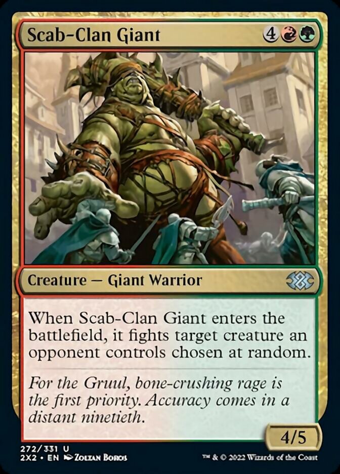 Scab-Clan Giant [Double Masters 2022] | Odin's Place