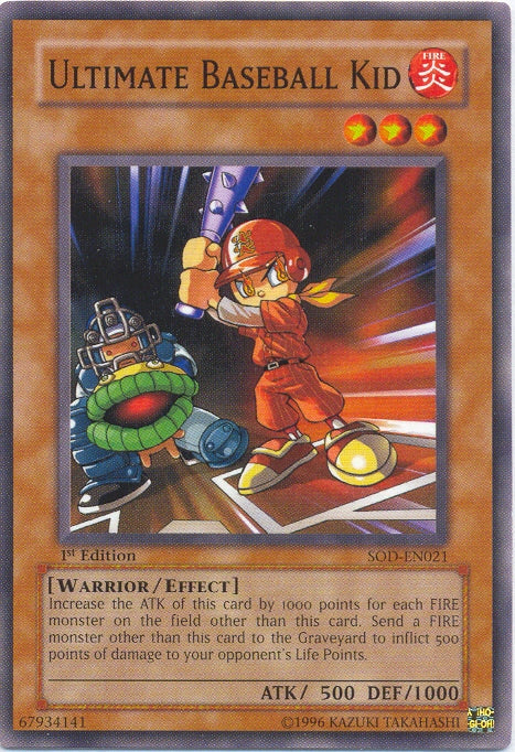 Ultimate Baseball Kid [SOD-EN021] Common | Odin's Place