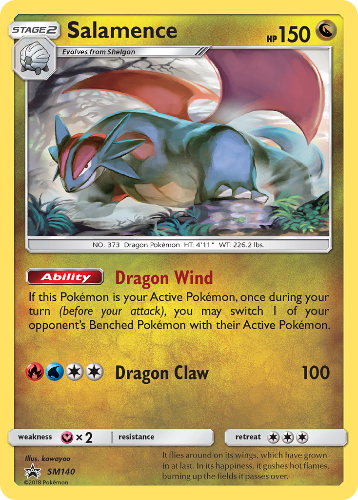 Salamence (SM140) [Sun & Moon: Black Star Promos] | Odin's Place