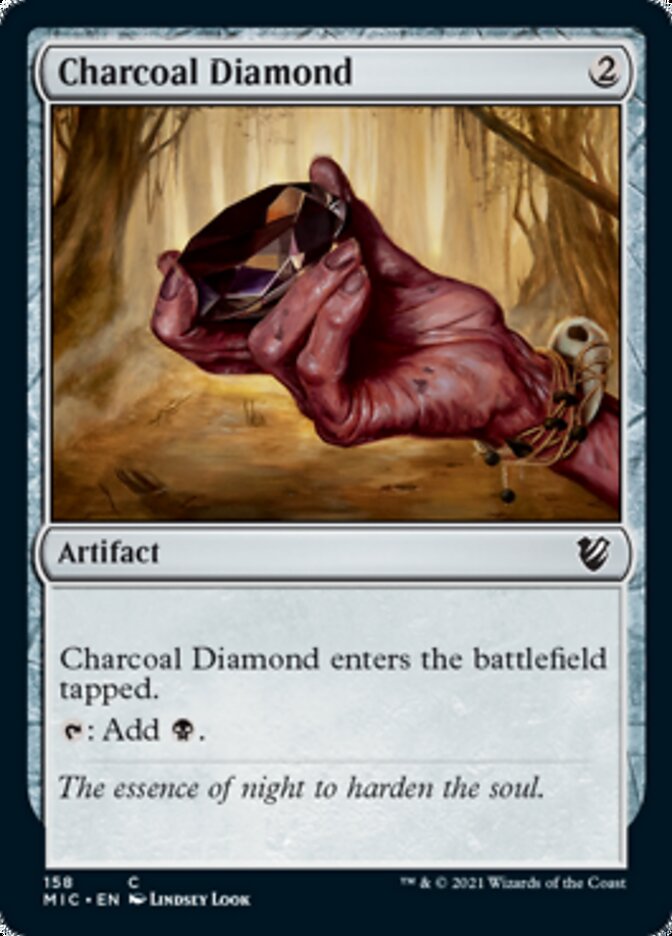 Charcoal Diamond [Innistrad: Midnight Hunt Commander] | Odin's Place