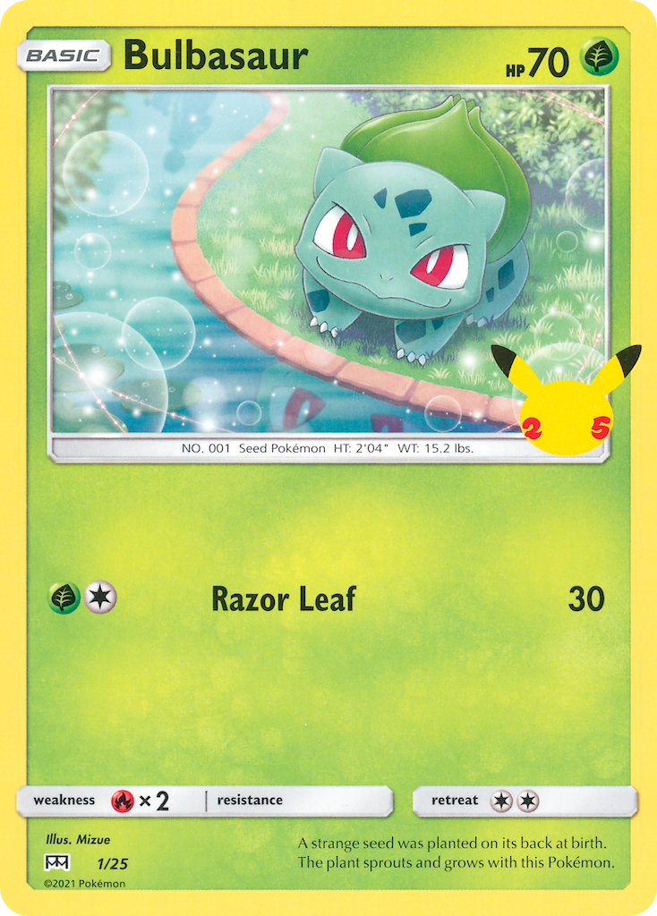 Bulbasaur (1/25) [McDonald's 25th Anniversary] | Odin's Place
