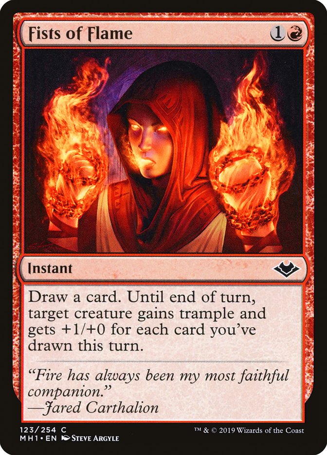 Fists of Flame (123) [Modern Horizons] | Odin's Place