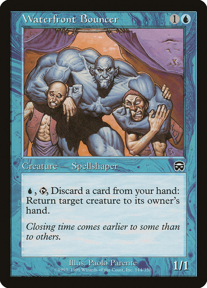 Waterfront Bouncer (114) [Mercadian Masques] | Odin's Place