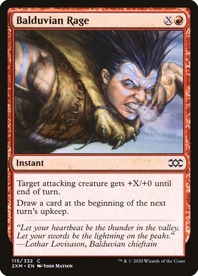 Balduvian Rage [Double Masters] | Odin's Place
