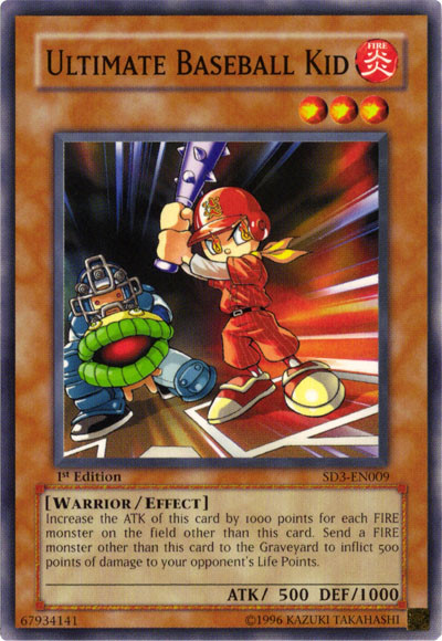 Ultimate Baseball Kid [SD3-EN009] Common | Odin's Place