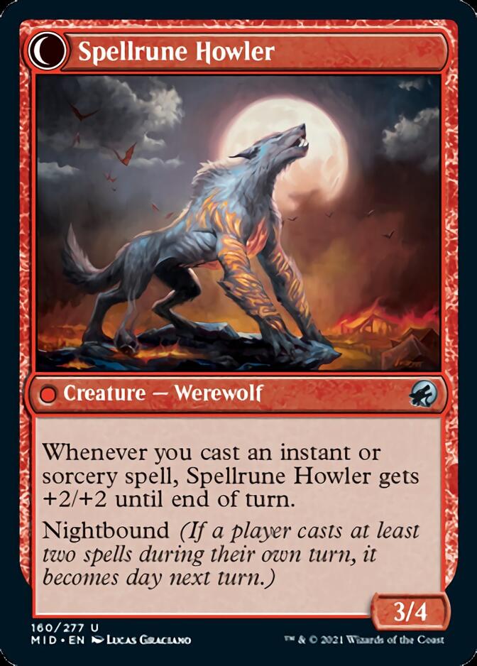 Spellrune Painter // Spellrune Howler [Innistrad: Midnight Hunt] | Odin's Place