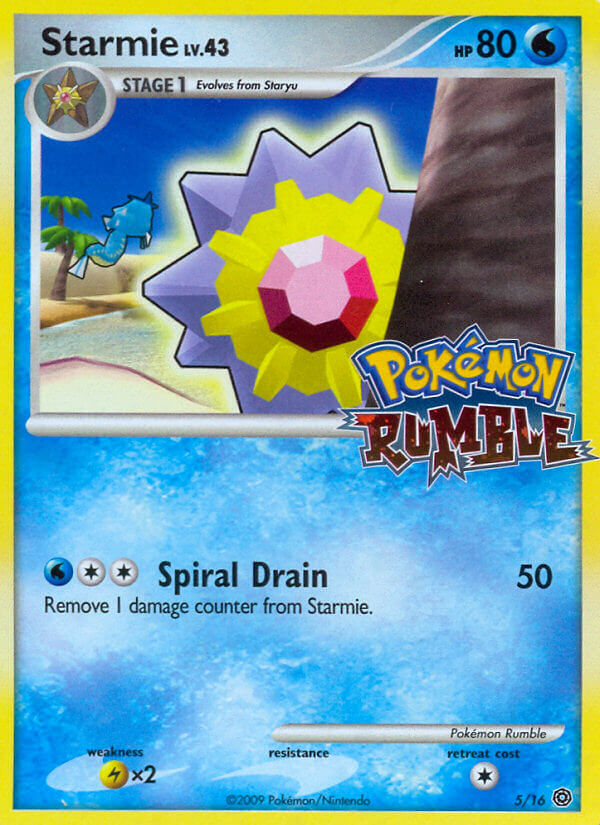 Starmie (5/16) [Pokémon Rumble] | Odin's Place