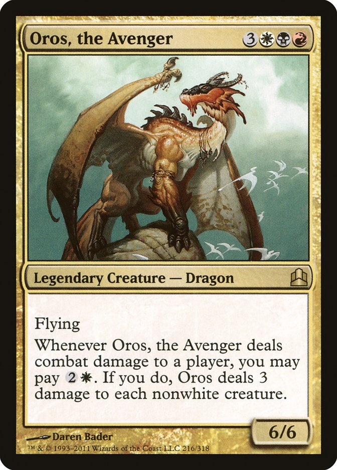 Oros, the Avenger (216) [Commander 2011] | Odin's Place