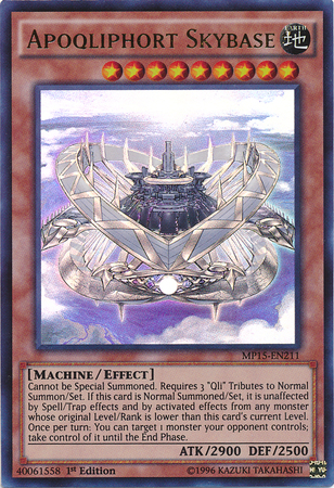 Apoqliphort Skybase [MP15-EN211] Ultra Rare | Odin's Place