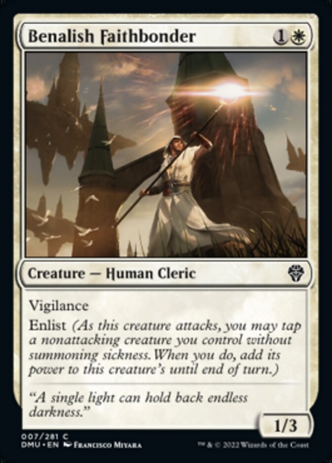 Benalish Faithbonder [Dominaria United] | Odin's Place