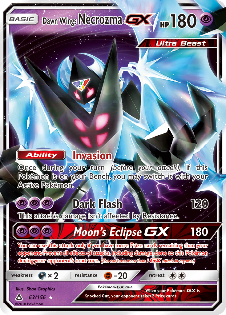 Dawn Wings Necrozma GX (63/156) [Sun & Moon: Ultra Prism] | Odin's Place