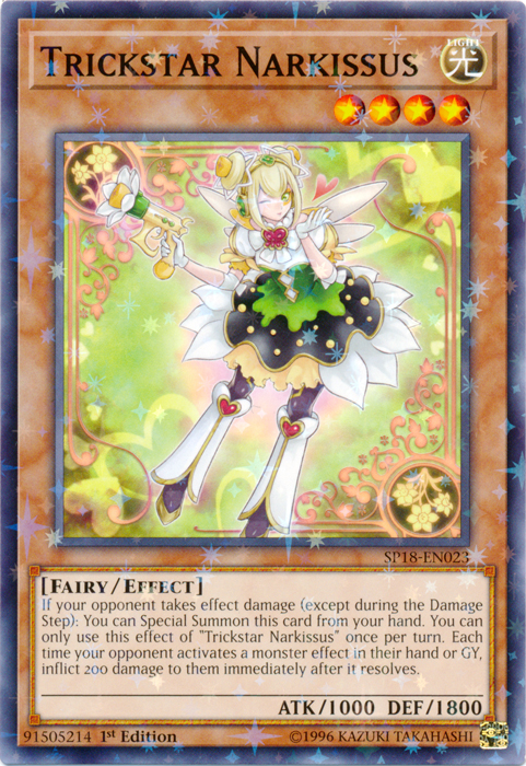 Trickstar Narkissus [SP18-EN023] Starfoil Rare | Odin's Place