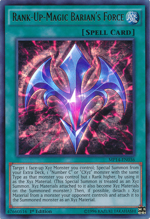 Rank-Up-Magic Barian's Force [MP14-EN036] Ultra Rare | Odin's Place