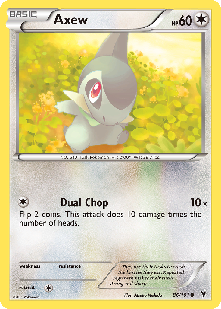 Axew (86/101) [Black & White: Noble Victories] | Odin's Place