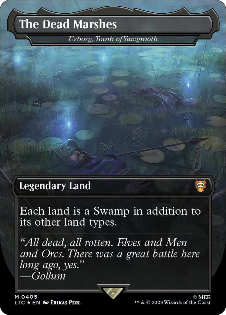 The Dead Marshes - Urborg, Tomb of Yawgmoth (Surge Foil Realms and Relics) [The Lord of the Rings: Tales of Middle-Earth Commander] | Odin's Place