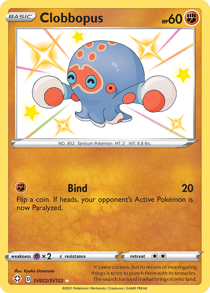 Clobbopus (SV072/SV122) [Sword & Shield: Shining Fates] | Odin's Place