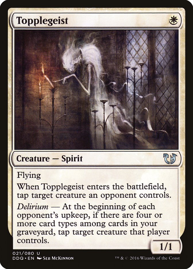 Topplegeist (21) [Duel Decks: Blessed vs. Cursed] | Odin's Place