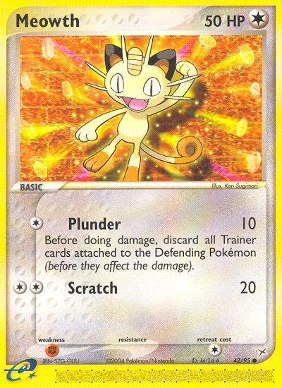 Meowth (42/95) [EX: Team Magma vs Team Aqua] | Odin's Place