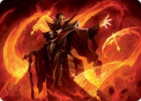 Plargg, Dean of Chaos Art Card [Strixhaven: School of Mages Art Series] | Odin's Place