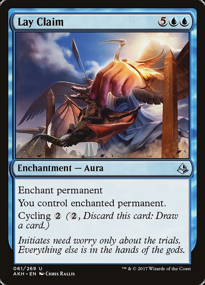 Lay Claim (61) [Amonkhet] | Odin's Place