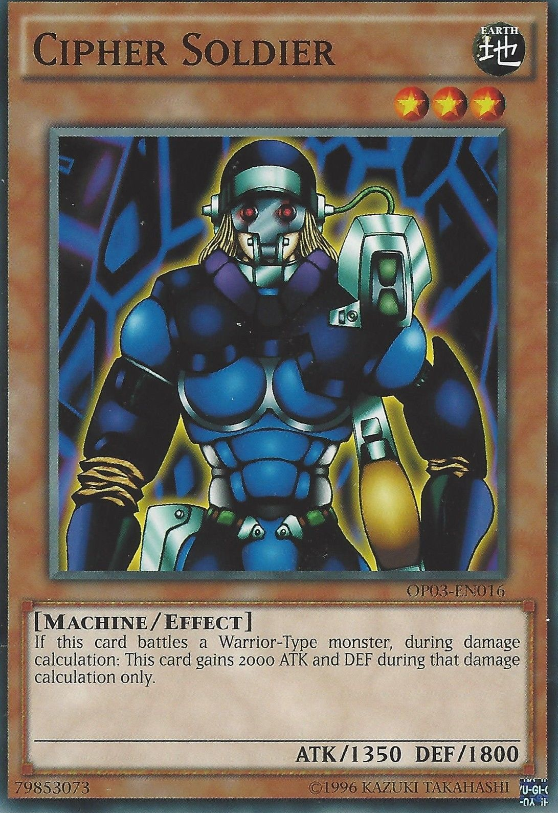 Cipher Soldier [OP03-EN016] Common | Odin's Place