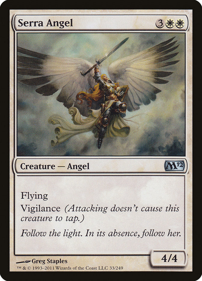 Serra Angel (33) [Magic 2012] | Odin's Place